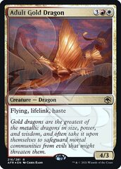 Adult Gold Dragon - Foil - Ampersand Promo