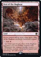 Den of the Bugbear - Foil - Ampersand Promo