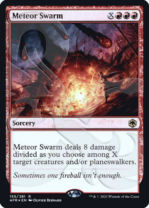 Meteor Swarm - Foil - Ampersand Promo