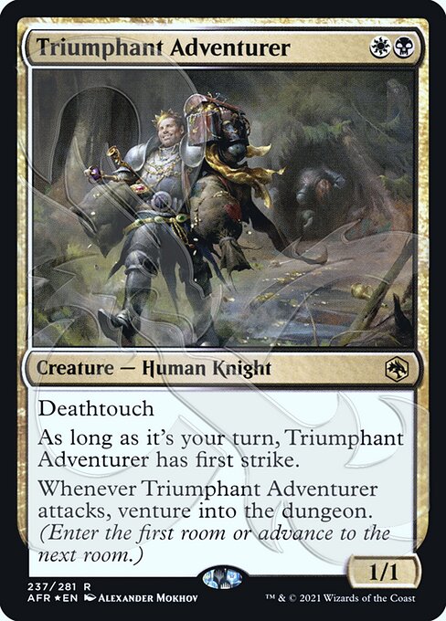 Triumphant Adventurer - Foil - Ampersand Promo