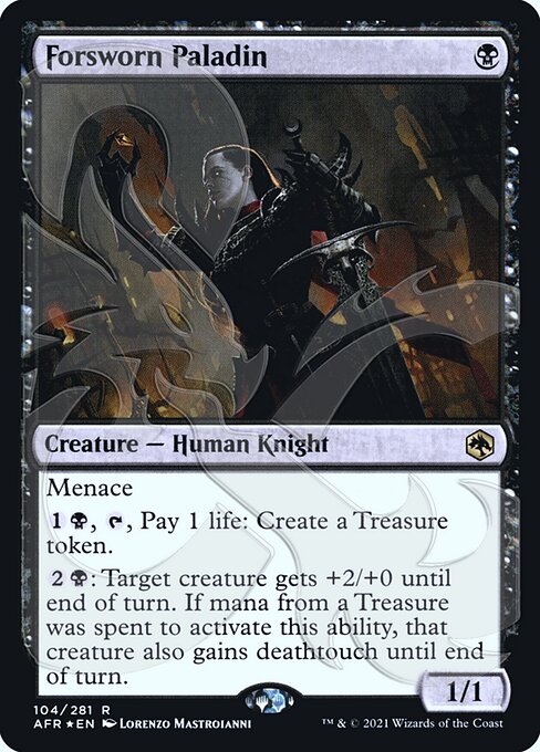 Forsworn Paladin - Foil - Ampersand Promo