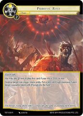Prideful Rule - TST-009 - R