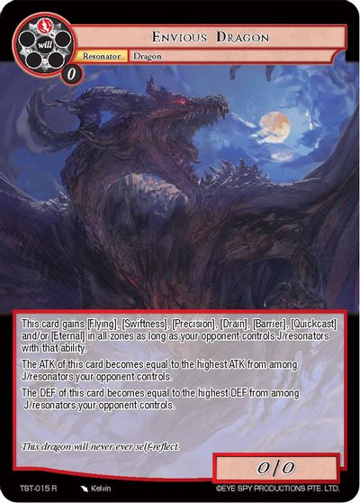 Envious Dragon - TST-015 - R