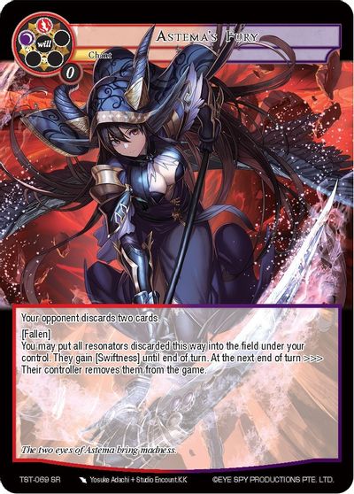 Astemas Fury - TST-069 - SR