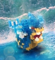 Pokemon Nanoblock - Gyarados (Translucent)