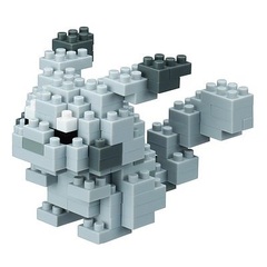 Pokemon Nanoblock - Pikachu (Monotone)