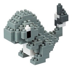 Pokemon Nanoblock - Hitokage (Monotone)