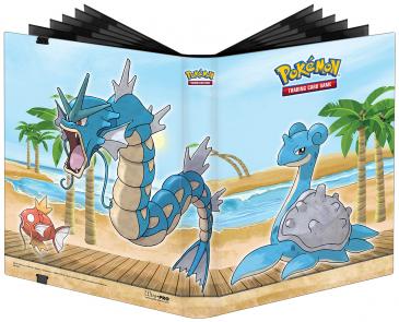 Ultra Pro Pokemon 9-Pocket PRO Binder Gallery Series: Seaside (BLACK PAGES)