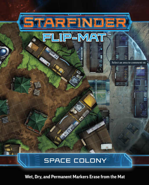 Starfinder Flip-Mat: Space Colony