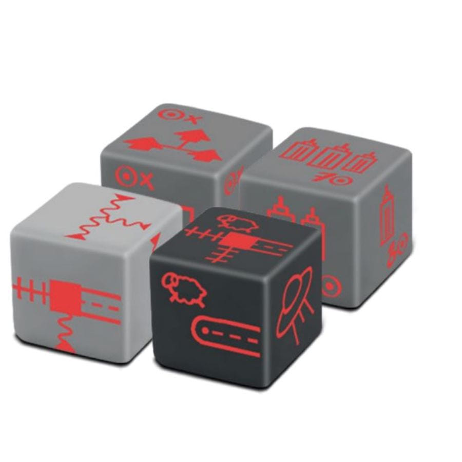 Railroad Ink Challenge: Futuristic Expansion Dice Pack