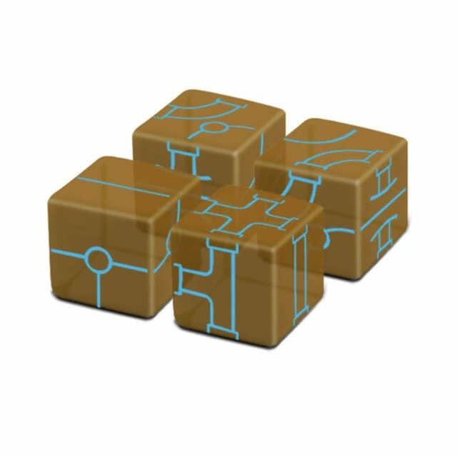 Railroad Ink Challenge: Underground Expansion Dice Pack