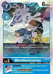 WereGarurumon - P-008 - P (2021 Championship Online Regional) (Online Champion) - Foil