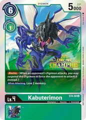 Kabuterimon - ST4-08 - P (2021 Championship Online Regional) (Online Champion) - Foil