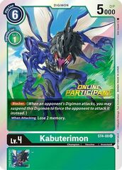 Kabuterimon - ST4-08 - P (2021 Championship Online Regional) (Online Participant) - Foil