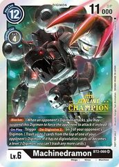 Machinedramon - BT2-066 - P (2021 Championship Online Regional) (Online Champion) - Foil