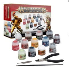 Warhammer Age Of Sigmar: Paint + Tools Set