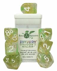 Set of 7 Dice: Diffusion Dragon's Hoard w/ Archd4