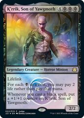 K'rrik, Son of Yawgmoth - Foil DCI Judge Promo