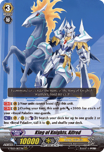 King of Knights, Alfred - V-SS09/003EN - RRR