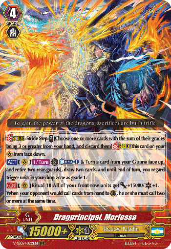 Dragprincipal, Morfessa - V-SS09/022EN - RRR
