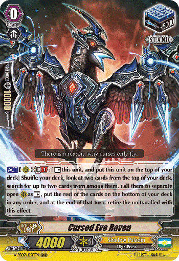 Cursed Eye Raven - V-SS09/028EN - RRR