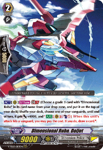 Dimensional Robo, Daijet - V-SS09/089EN - RRR