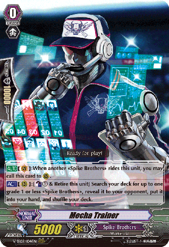 Mecha Trainer - V-SS09/104EN - RRR