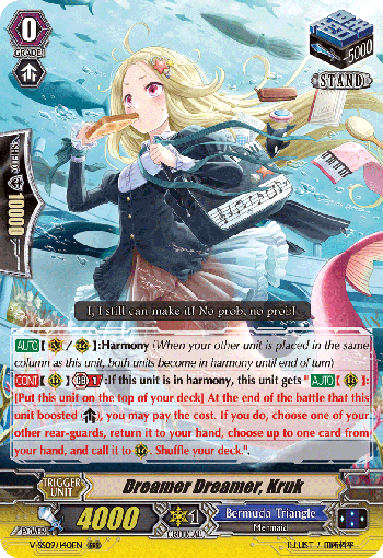 Dreamer Dreamer, Kruk - V-SS09/140EN - RRR