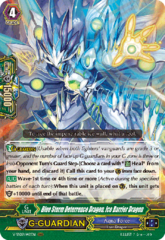 Blue Storm Deterrence Dragon, Ice Barrier Dragon - V-SS09/142EN - RRR