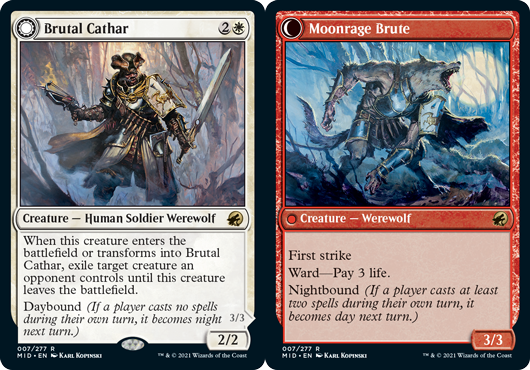 Brutal Cathar // Moonrage Brute