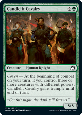 Candlelit Cavalry - Foil