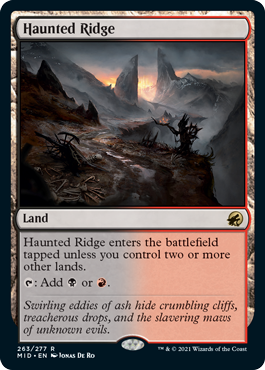 Haunted Ridge - Foil