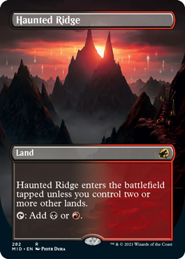 Haunted Ridge - Borderless