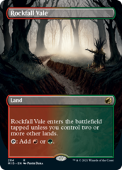 Rockfall Vale (284) (Borderless) - Foil