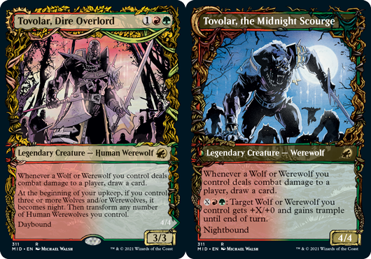 Tovolar, Dire Overlord - Foil - Showcase