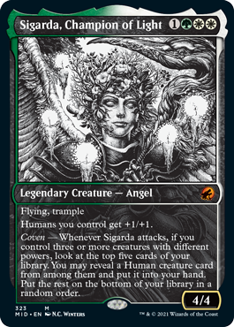 Sigarda, Champion of Light (Showcase)