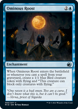 Ominous Roost - Foil