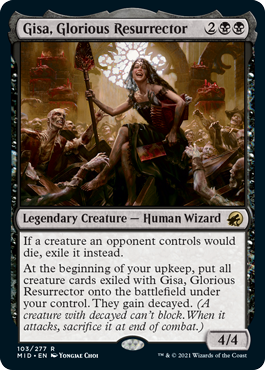 Gisa, Glorious Resurrector - Foil