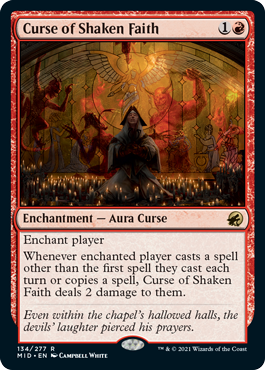 Curse of Shaken Faith - Foil