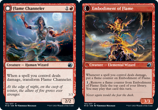 Flame Channeler // Embodiment of Flame - Foil