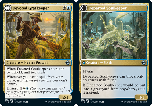 Devoted Grafkeeper // Departed Soulkeeper - Foil