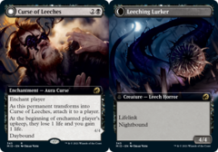 Curse of Leeches // Leeching Lurker - Extended Art