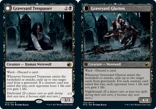 Graveyard Trespasser // Graveyard Glutton