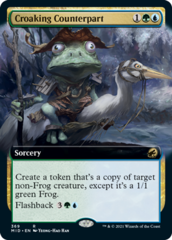 Croaking Counterpart (Extended Art) - Foil