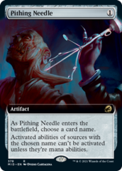 Pithing Needle ~ Extended Art