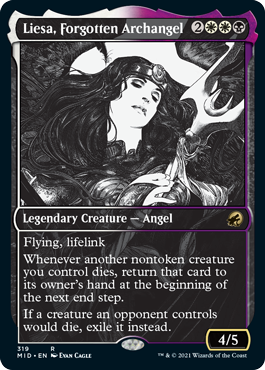 Liesa, Forgotten Archangel - Foil - Showcase