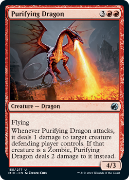 Purifying Dragon - Foil