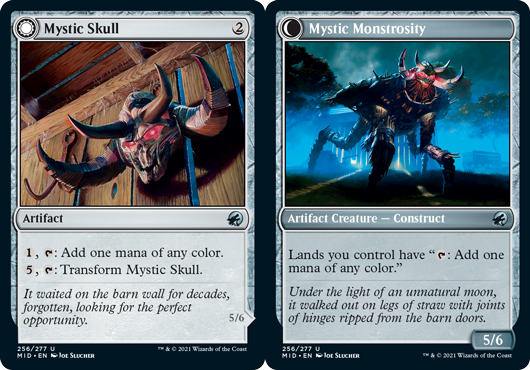 Mystic Skull // Mystic Monstrosity