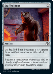 Stuffed Bear - Foil