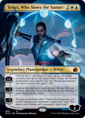 Teferi, Who Slows the Sunset (Borderless)